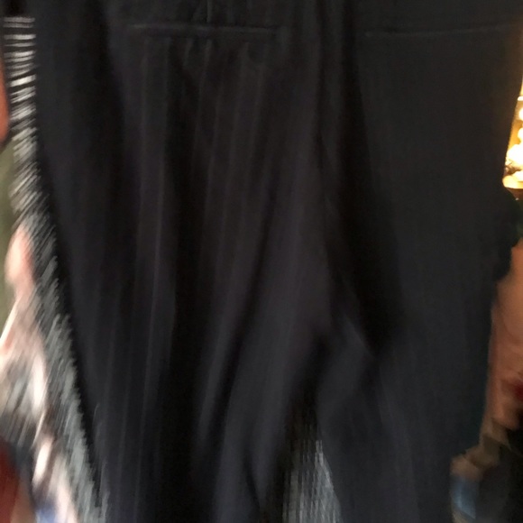 **Pick 4 for $20 SALE** dark blue pinstripe pants - Picture 3 of 4
